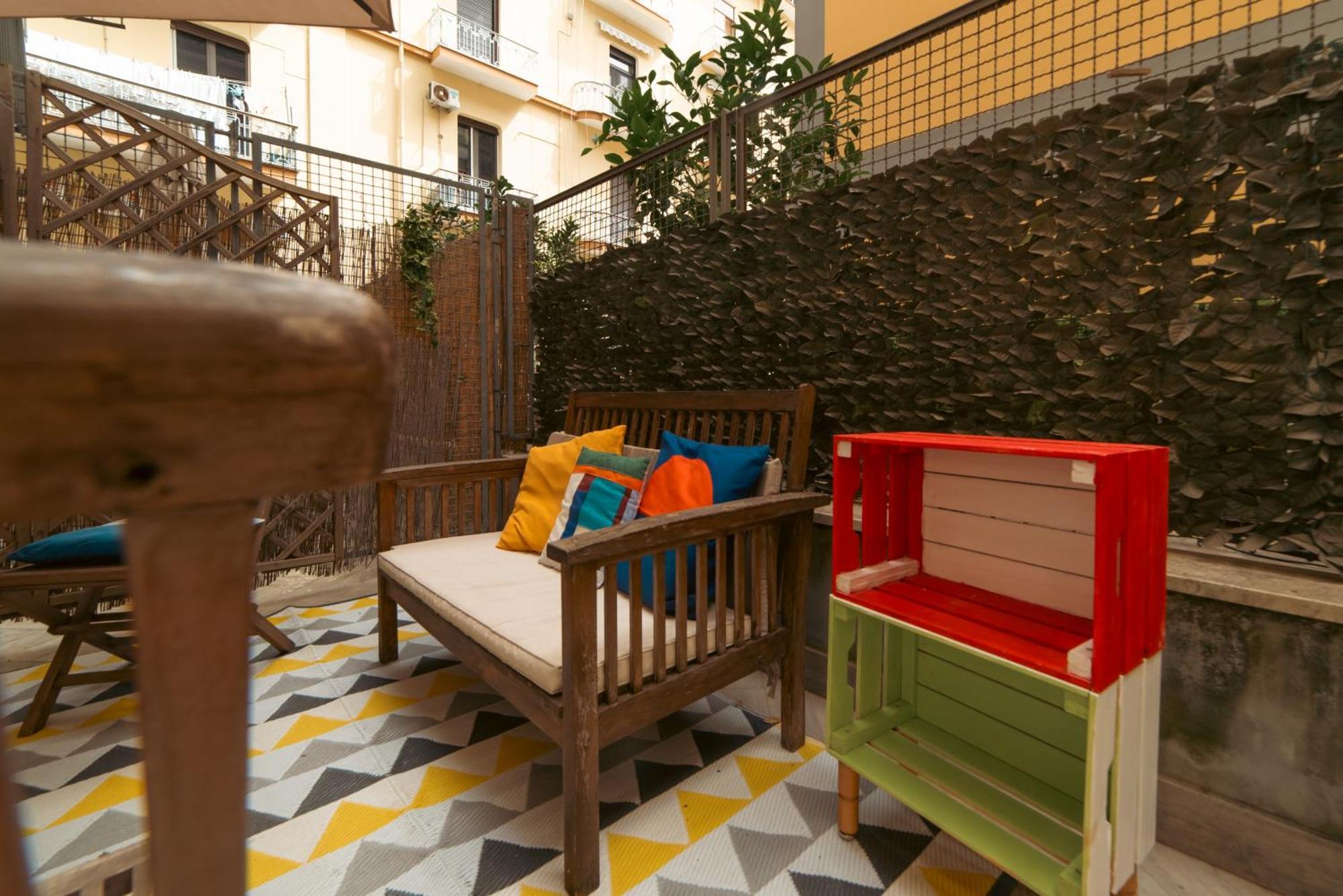 Portarotese Apartment With Terrace Salerno Kültér fotó
