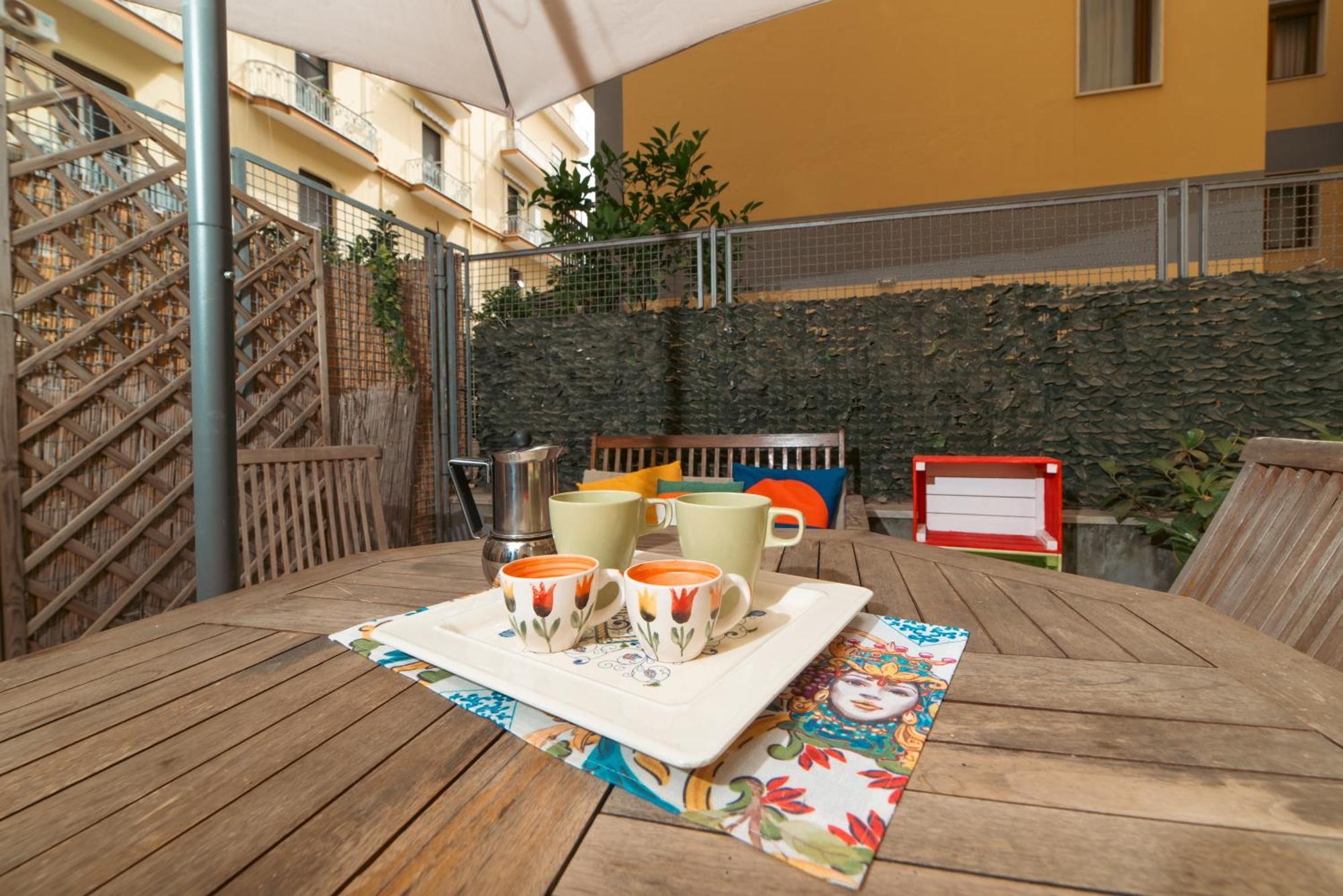 Portarotese Apartment With Terrace Salerno Kültér fotó