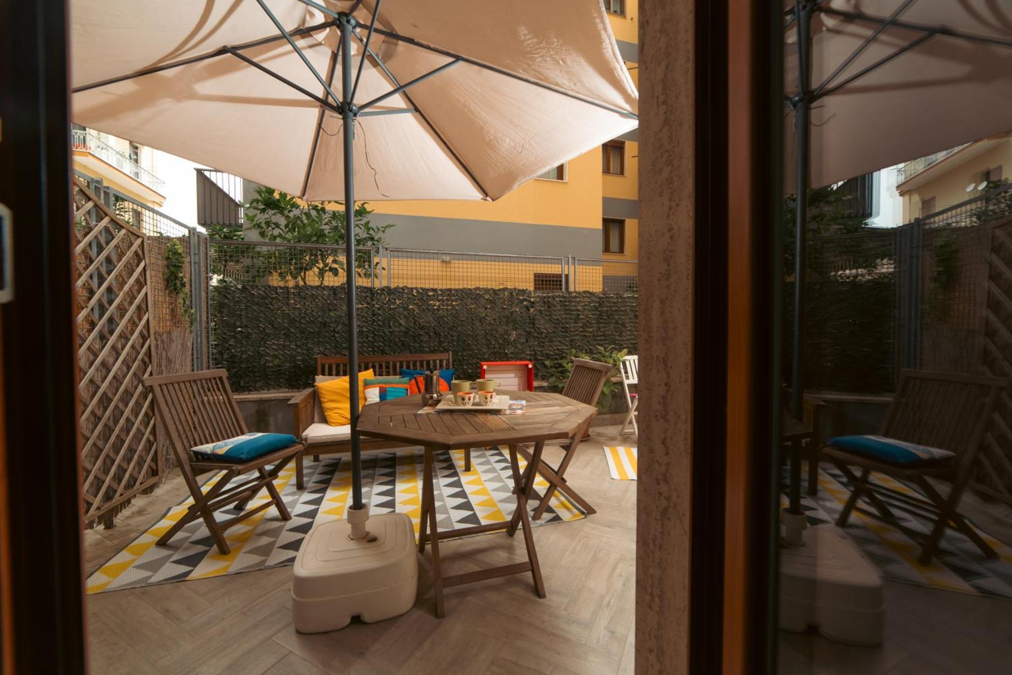 Portarotese Apartment With Terrace Salerno Kültér fotó