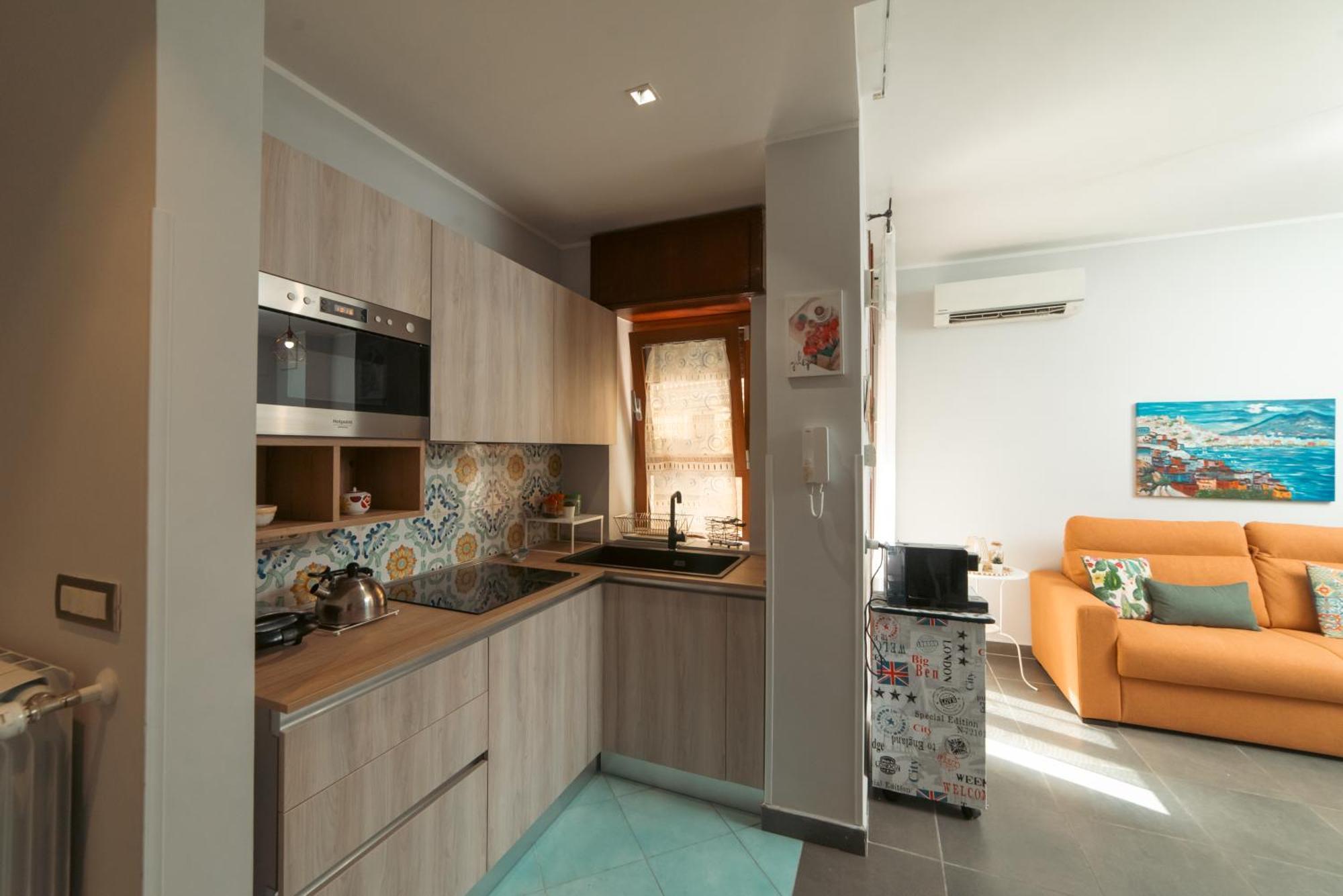 Portarotese Apartment With Terrace Salerno Kültér fotó
