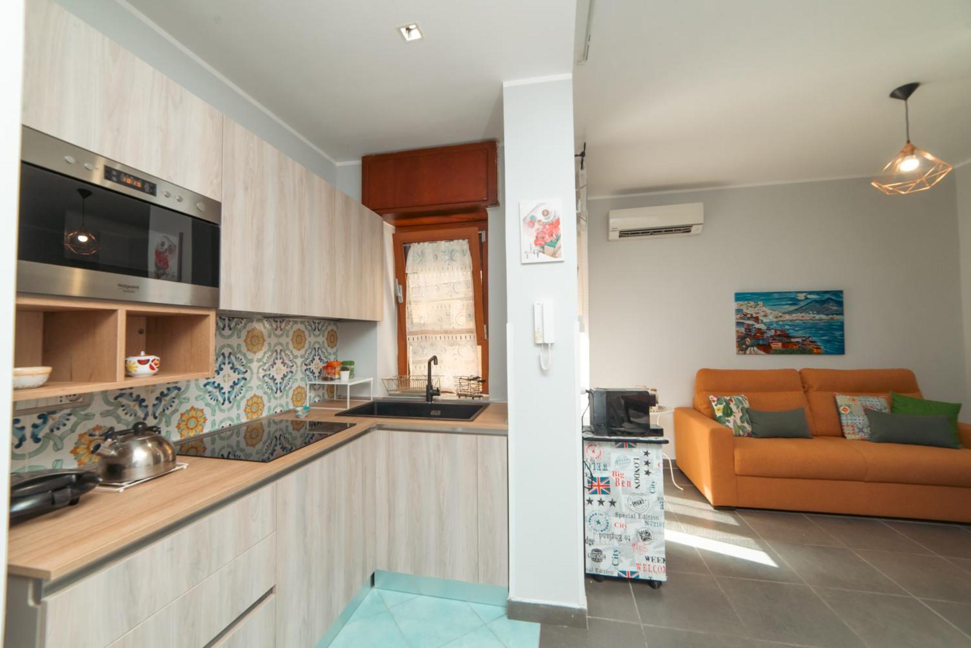 Portarotese Apartment With Terrace Salerno Kültér fotó